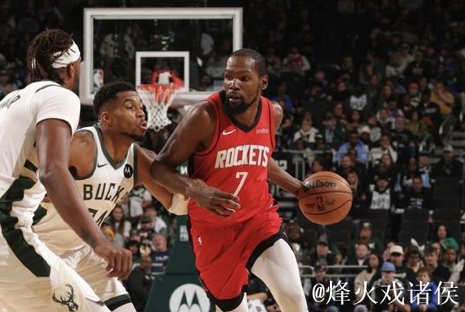 字母哥大三双雄鹿力克步行者 火箭大胜开拓者