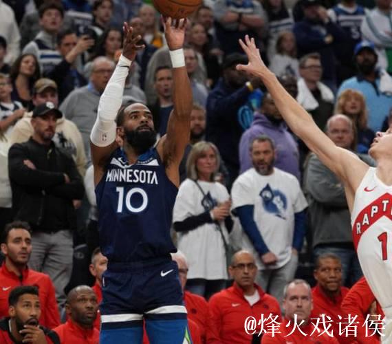 兰德尔24分森林狼擒猛龙 骑士7人上双大胜奇才